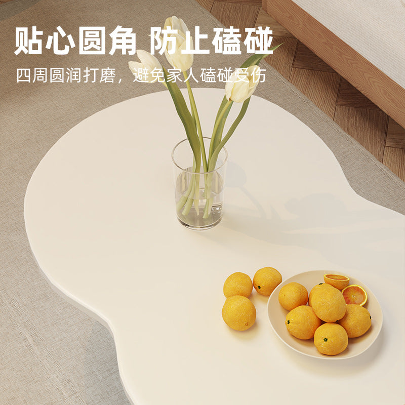 Coffee Table Living Room Household Small Apartment Tea Table Modern Simple Sofa Small Table Rental House Balcony Casual Small Round Table