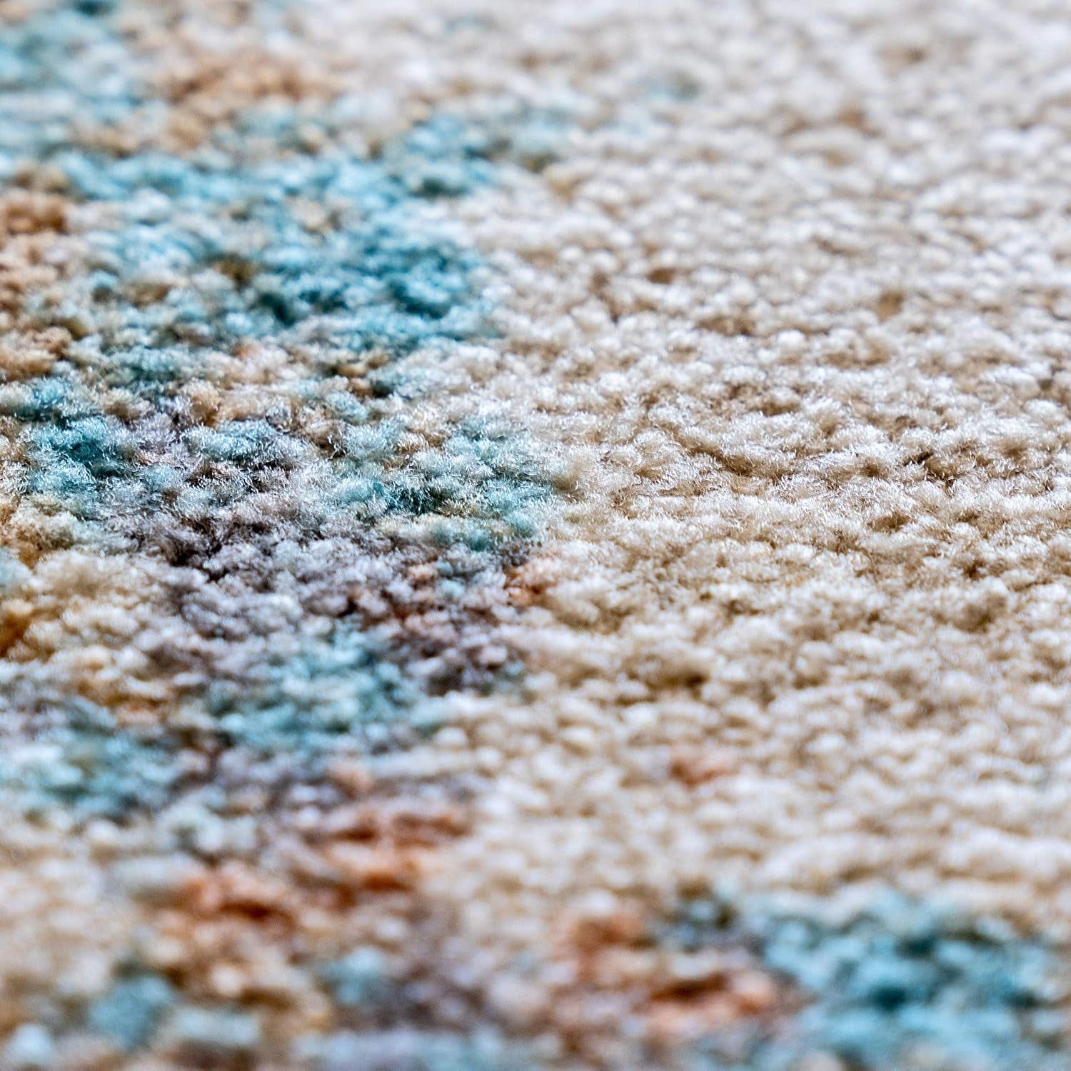 Southwestern Stone Distressed Abstract Kitchen Rugs Non Skid Washable Accent Area Floor Mat [Made in USA], 2'6 X 3'10, Multi