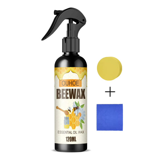 120Ml Natural Micro-Molecularized Beeswax Spray Multipurpose Wear Resistant for Floor Chair Cabinet Home Furniture