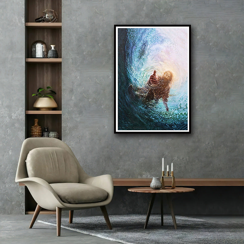 Fujian Painting Living Room Decorative Painting  Canvas Painting Core Inkjet Painting Hanging Painting Frameless Painting